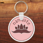 Lotus Namaste Sleutelhanger (Voorkant)