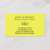 *~* Lotus Nebula Universe Gold Oranje Galaxy Visitekaartje (Achterkant)