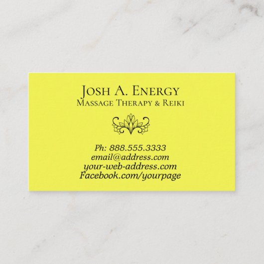 *~* Lotus Nebula Universe Gold Oranje Galaxy Visitekaartje (Achterkant)