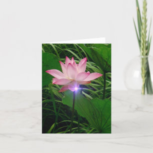 Lotus Notecard Bedankkaart