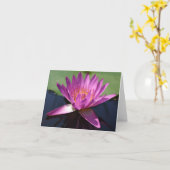 Lotus Notecard Kaart (Gele Bloem)