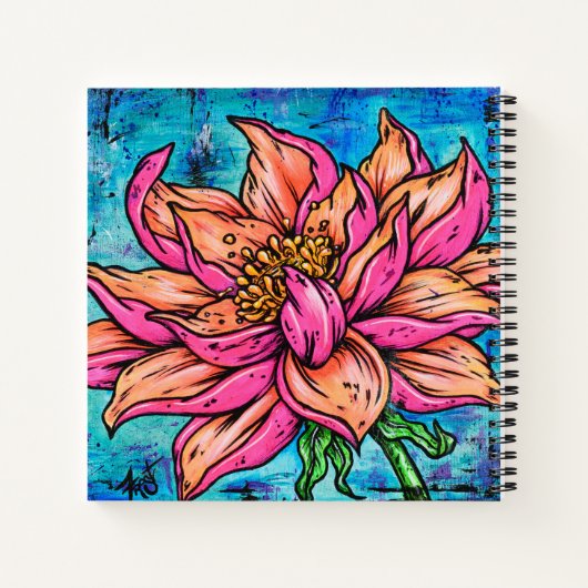 Lotus Notitieboek (Achterkant)