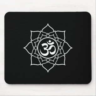 Lotus Ohm Om Symbool Yoga Beginners Meditatie Desi Muismat