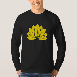 Lotus Ohm Yoga Derde Oog Isha Hindoe Linga T-shirt