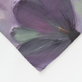 Lotus – Oil Painting Fleece Deken (Hoek)