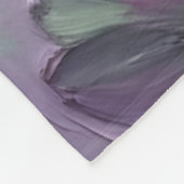 Lotus – Olie Schilderij Fleece Deken (Hoek)