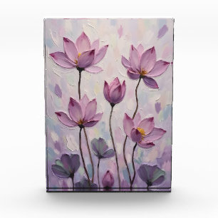 Lotus – Olie Schilderij Fotoblokken