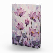 Lotus – Olie Schilderij Fotoblokken (Rechts)