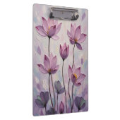 Lotus – Olie Schilderij Klembord (Rechts)