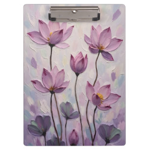 Lotus – Olie Schilderij Klembord