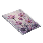 Lotus – Olie Schilderij Notitieboek (Rechterzijde)