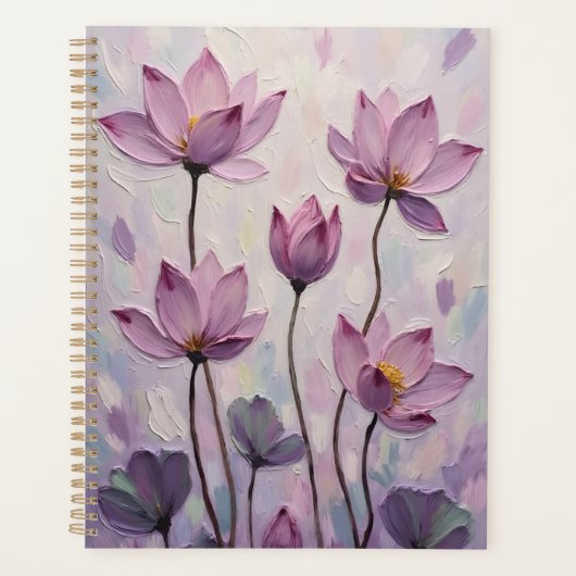 Lotus – Olie Schilderij Planner (Voorkant)