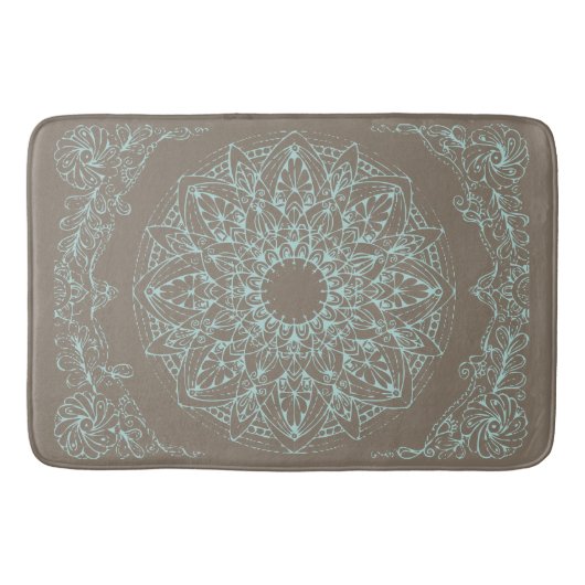 Lotus on the Beach - Bathmat Badmat (Voorkant)