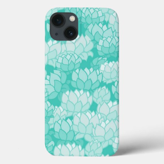 Lotus patroon 2 Case-Mate iPhone case (Achterkant)