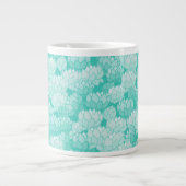 Lotus patroon 2 grote koffiekop (Voorkant)