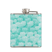 Lotus patroon 2 heupfles (Achterkant)