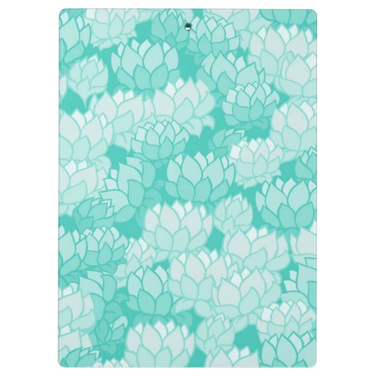 Lotus patroon 2 klembord (Achterkant)