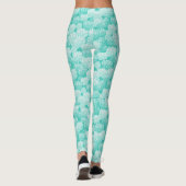 Lotus patroon 2 leggings (Achterkant)