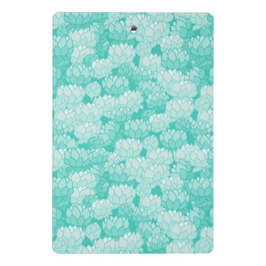 Lotus patroon 2 mini klembord (Achterkant)