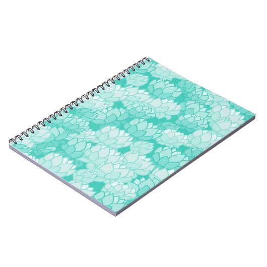 Lotus patroon 2 notitieboek (Linkerzijde)