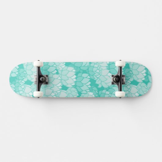 Lotus patroon 2 skateboard (Horizontaal)
