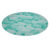 Lotus patroon 2 snijplank (Hoek)