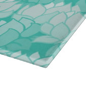 Lotus patroon 2 snijplank (Hoek)