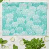 Lotus patroon 2 theedoek (Gevouwen)