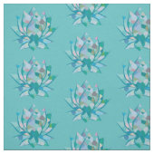 Lotus-patroon Stof (Swatch)