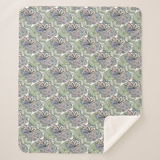 Lotus Pattern dekens (Voorkant)