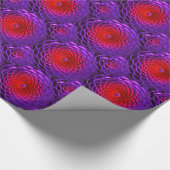 Lotus Pattern Glass Art 3A Wrapping Paper Cadeaupapier (Hoek)