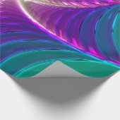 Lotus Pattern Glass Art 5A Wrapping Paper Cadeaupapier (Hoek)
