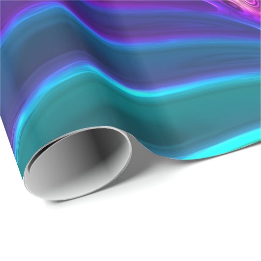 Lotus Pattern Glass Art 5A Wrapping Paper Cadeaupapier (Rol Hoek)