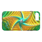 Lotus Pattern Glass Art 5B iPhone 7 Hoesje (Achterkant (Horizontaal))
