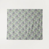 Lotus Pattern tapestries Wandkleed (Voorkant (horizontaal))