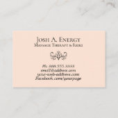 *~* Lotus Pink Galaxy Universe Lavender Nebula Visitekaartje (Achterkant)