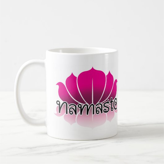 Lotus Pink Koffiemok (Links)