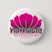 Lotus Pink Ronde Button 5,7 Cm (Voorkant)