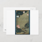 Lotus Pond en vis van Ito Jakuchu Briefkaart (Voorkant / Achterkant)