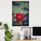 lotus poster (Thuiskantoor)
