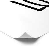 Lotus Pray Funny Plant Pun Poster (Hoek)