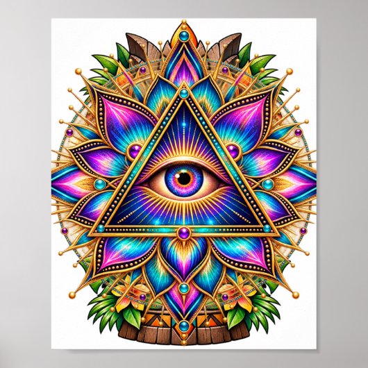 Lotus Prism Embleem Poster (Voorkant)