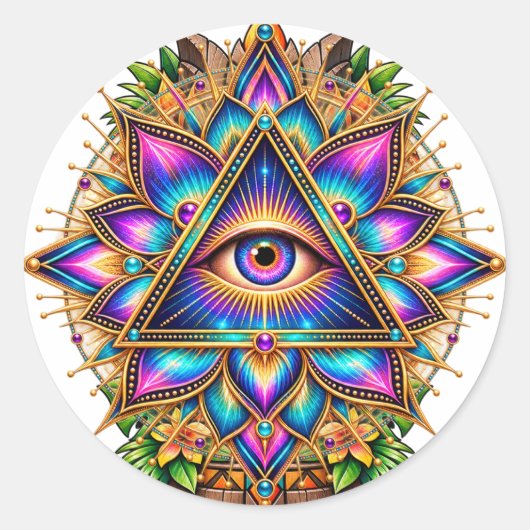 Lotus Prism Embleem Sticker (Voorkant)