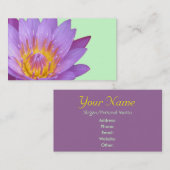 Lotus Profiel/Visitekaartje Visitekaartje (Voorkant / Achterkant)