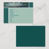 Lotus Profile Card Visitekaartje (Voorkant / Achterkant)