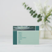 Lotus Profile Card Visitekaartje (Staand voorkant)