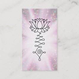 *~* Lotus Rainbow Sparkle Reiki Energy Healing Visitekaartje