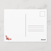 Lotus Reflection Affirmation Empower Inner Wisdom Briefkaart (Achterkant)