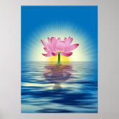 Lotus Reflection Poster (Voorkant)