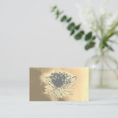 Lotus, Reiki, Spiritueel, pasteelVisitekaartjes Visitekaartje (Staand voorkant)